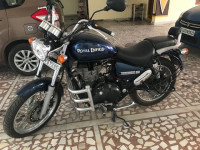 Marine Blue Royal Enfield Thunderbird 500