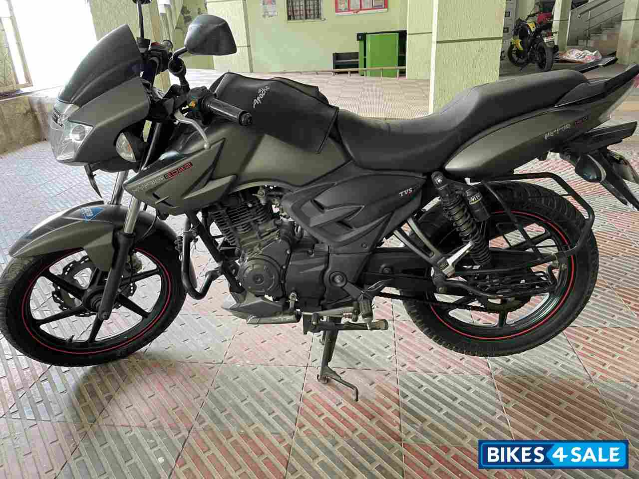 Grey TVS Apache RTR 160