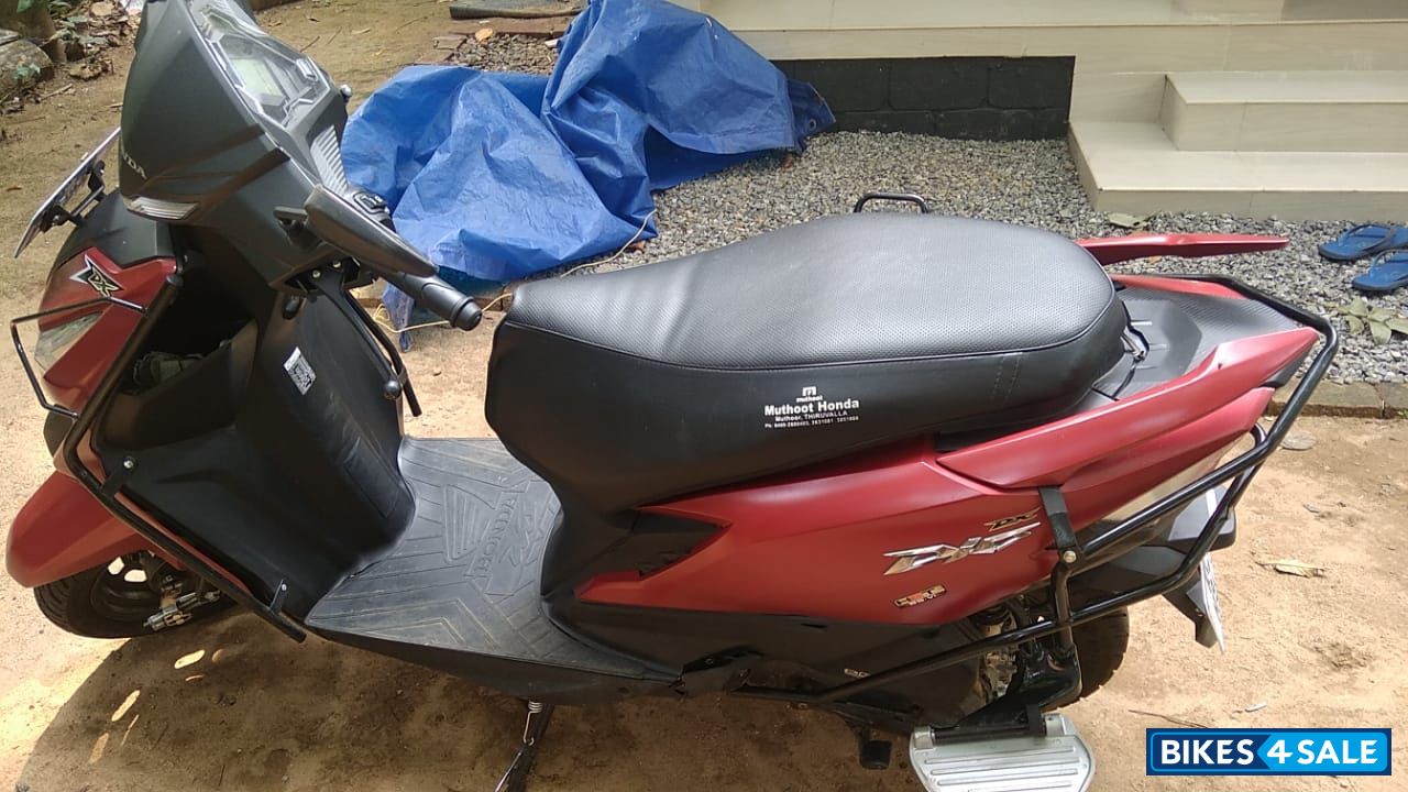 Red Honda Dio BS6