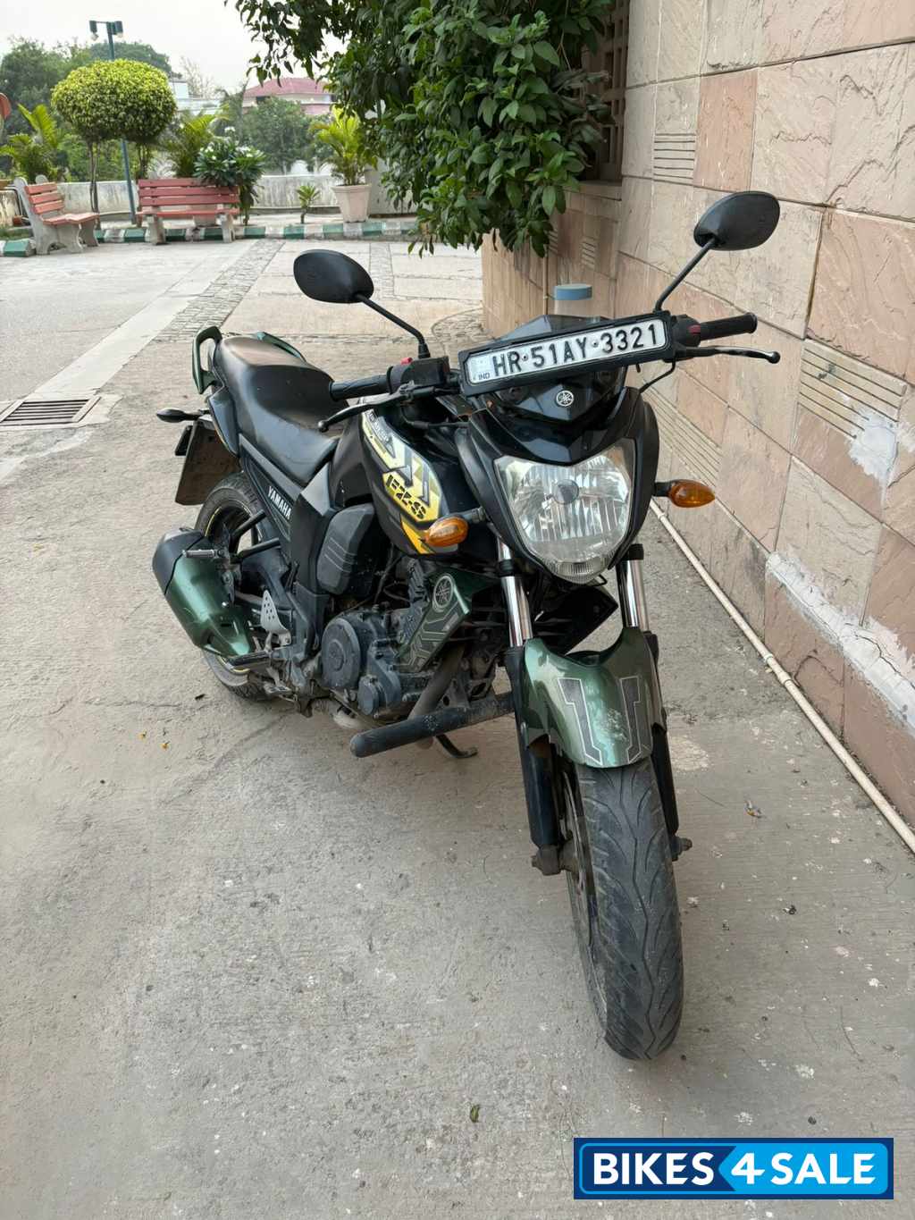 Military Green Yamaha FZ-S