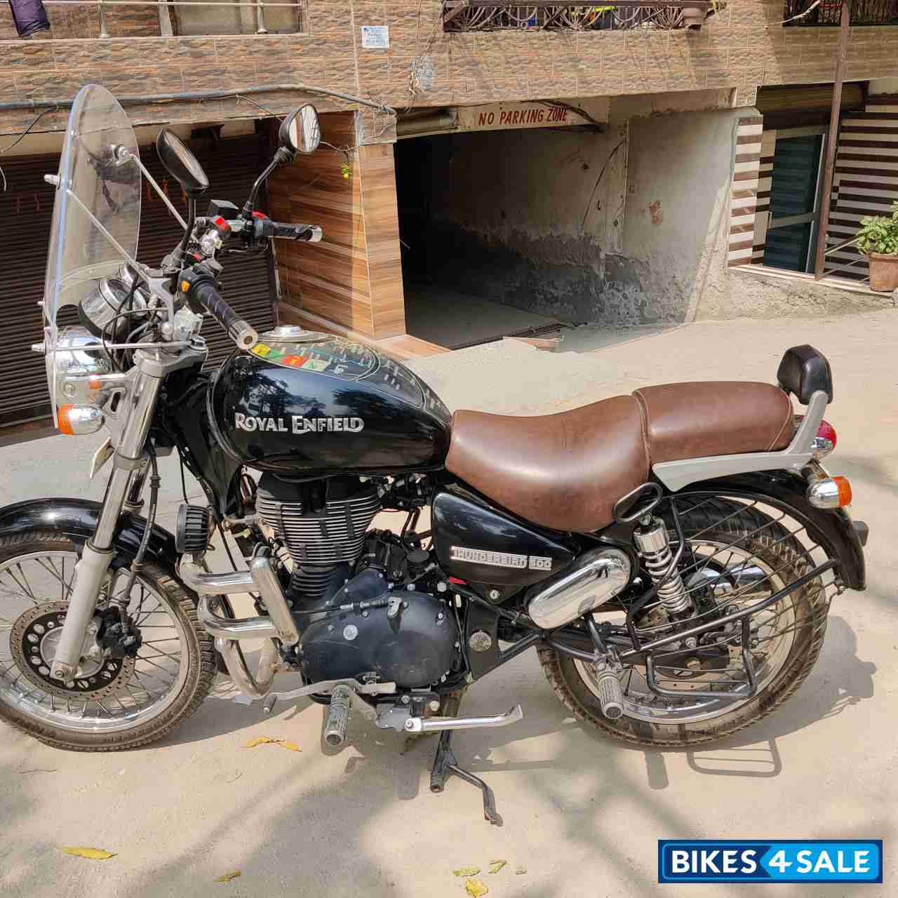 Black Flicker Royal Enfield Thunderbird 500