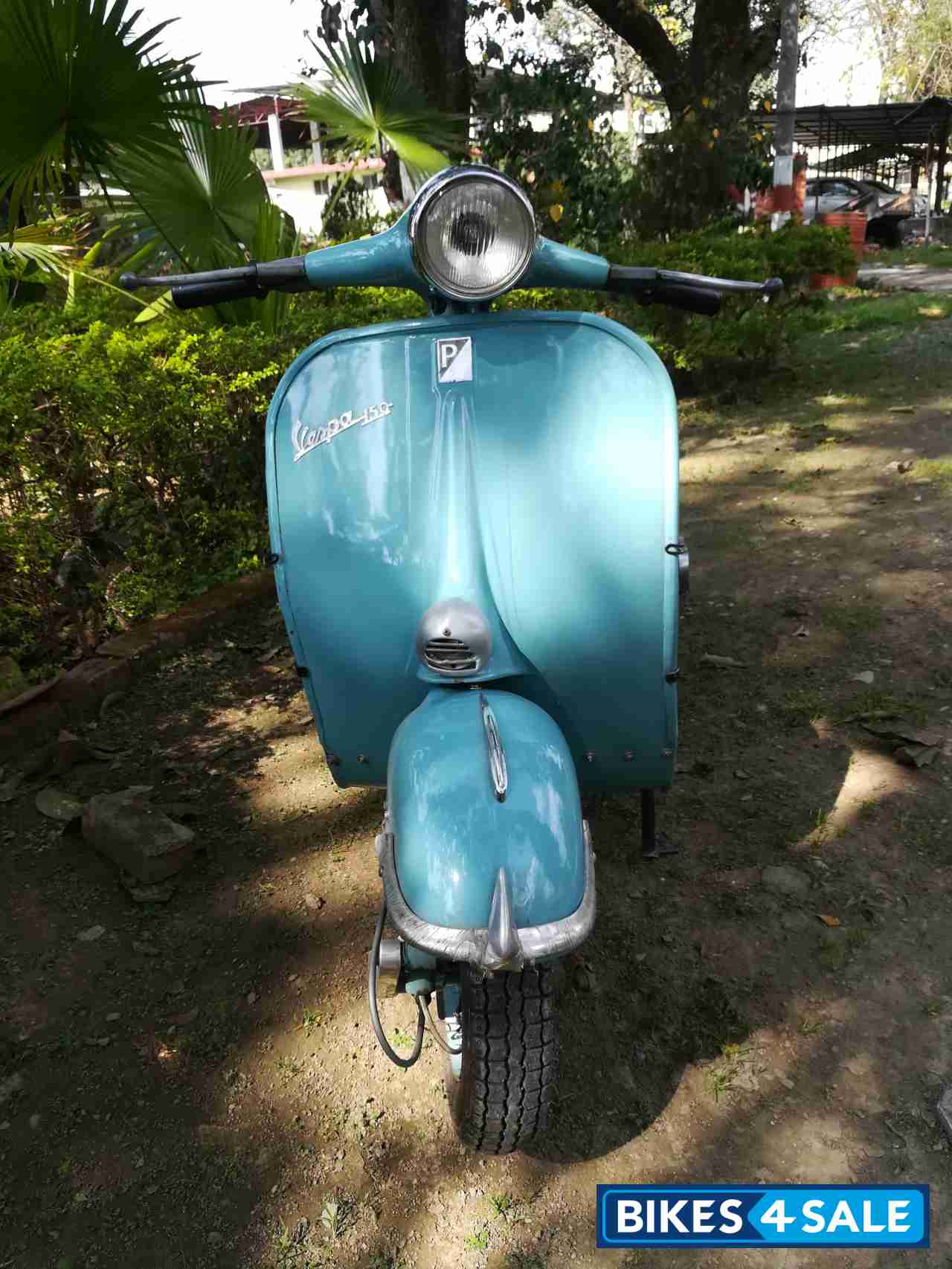 Blue Vespa  Vintage italian vespa 150