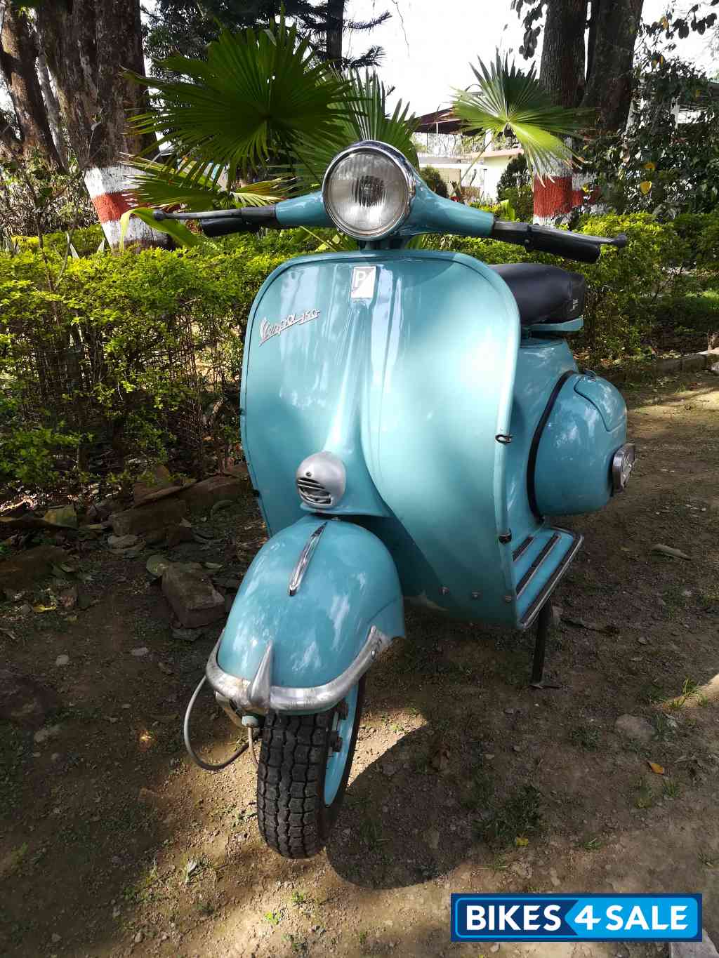 Blue Vespa  Vintage italian vespa 150