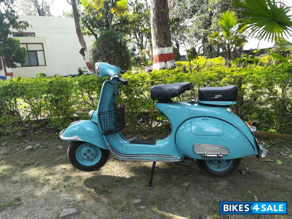 Blue Vespa  Vintage italian vespa 150