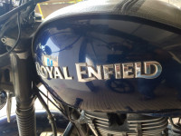 Blue Royal Enfield Thunderbird 500