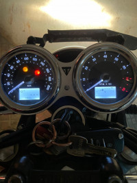 Red & Silver Triumph Bonneville T120