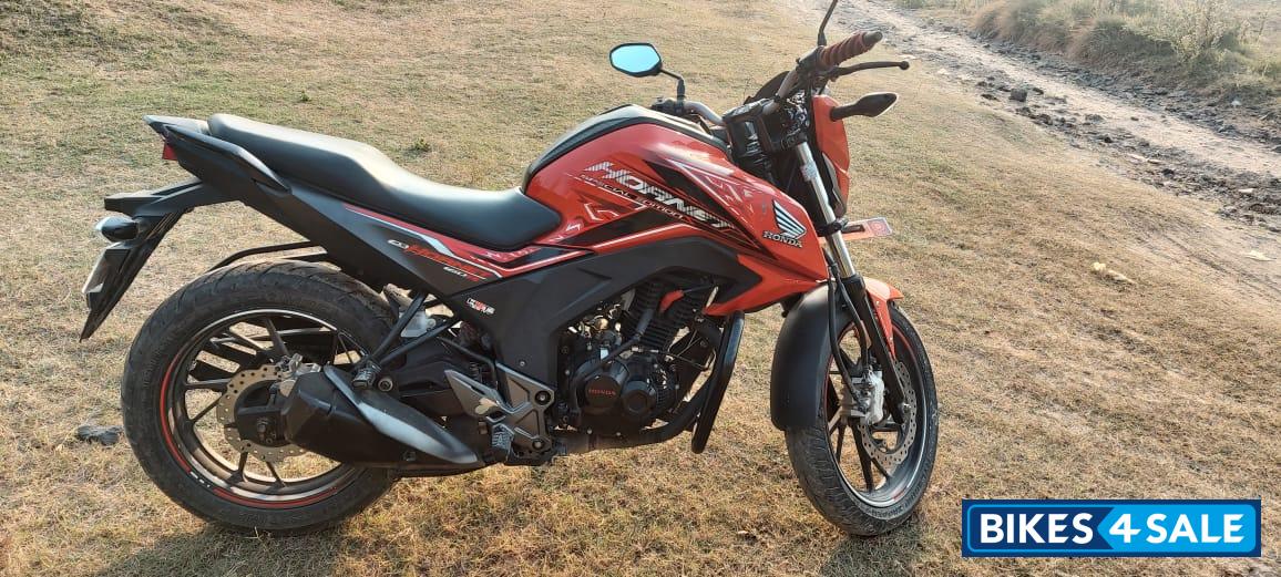 Red Honda CB Hornet 160R ABS