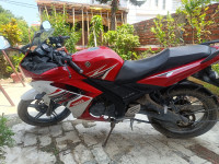 Red Yamaha YZF R15 S