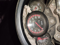 Black Honda CB Unicorn