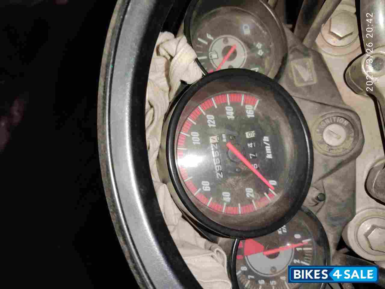 Black Honda CB Unicorn