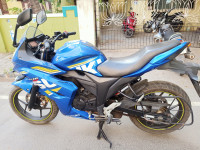 Blue Suzuki Gixxer SF Fi