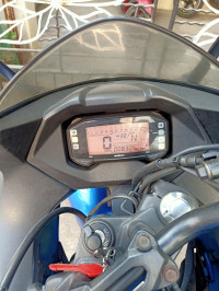 Blue Suzuki Gixxer SF Fi