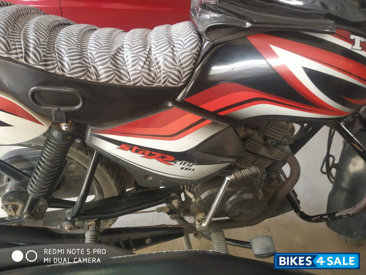 Black TVS Star City Plus BS VI