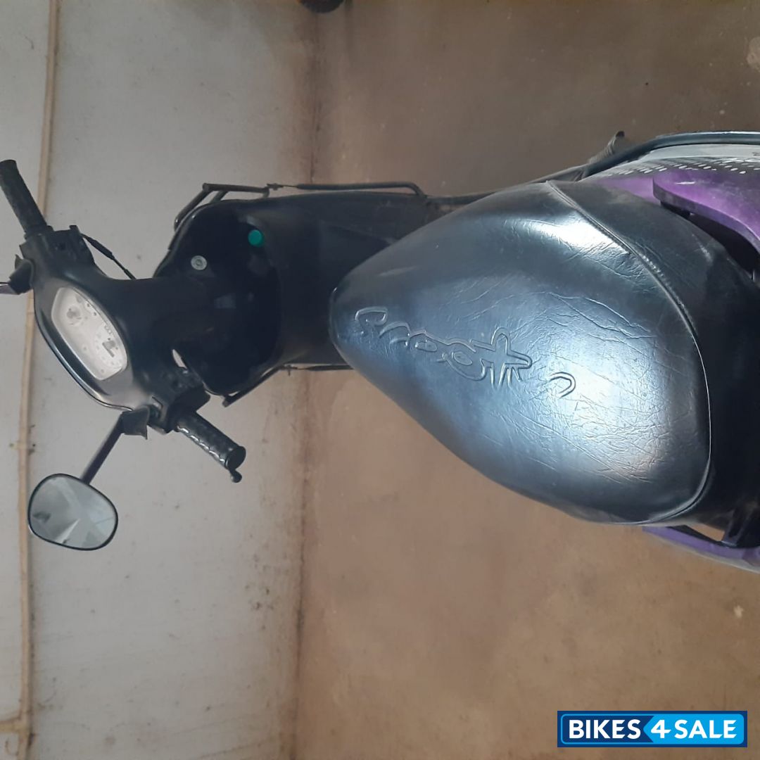 Purple TVS Scooty Pep Plus