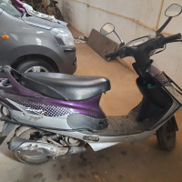 Purple TVS Scooty Pep Plus