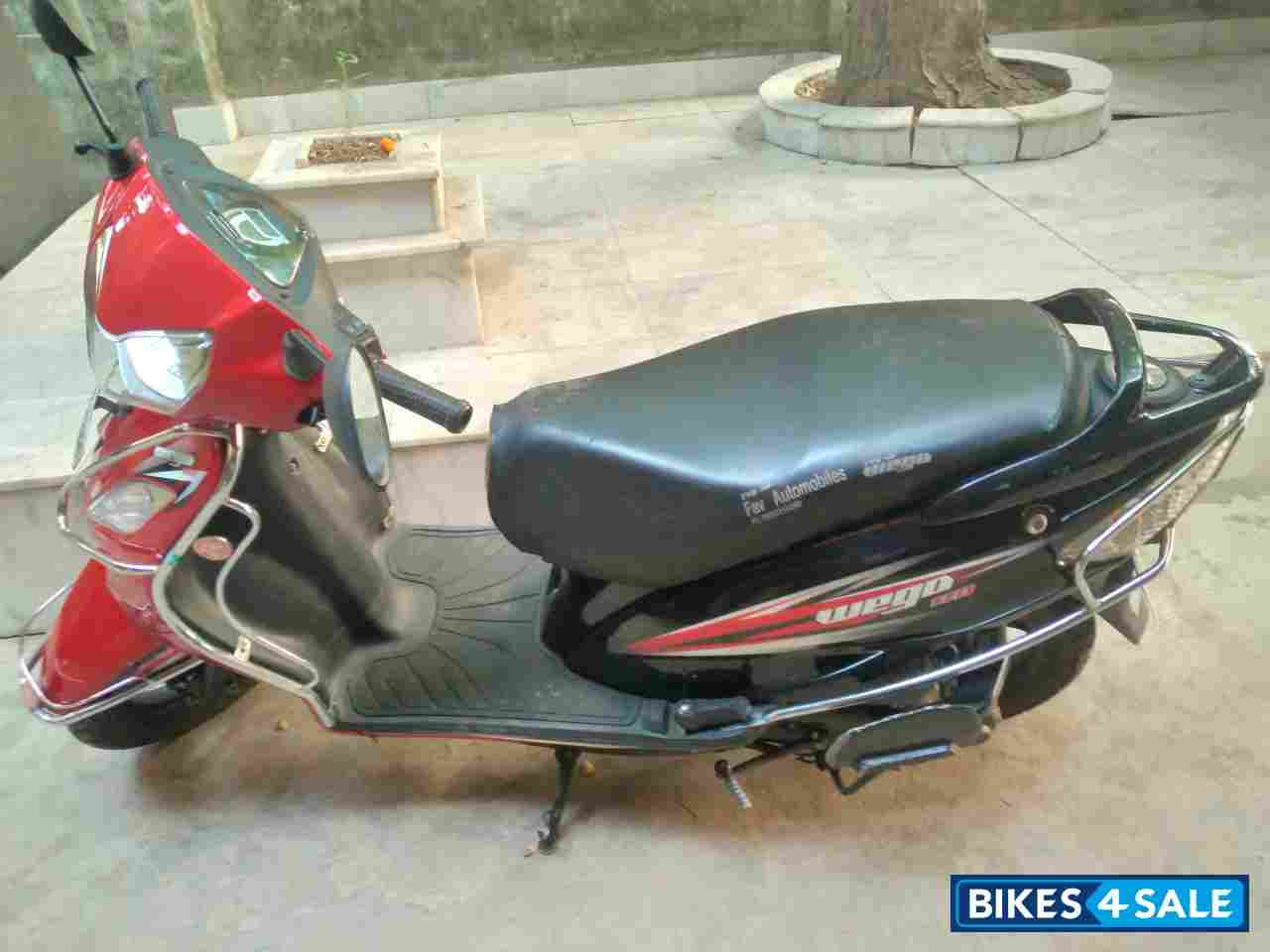 Red And Black TVS Wego
