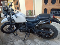 White Royal Enfield Himalayan