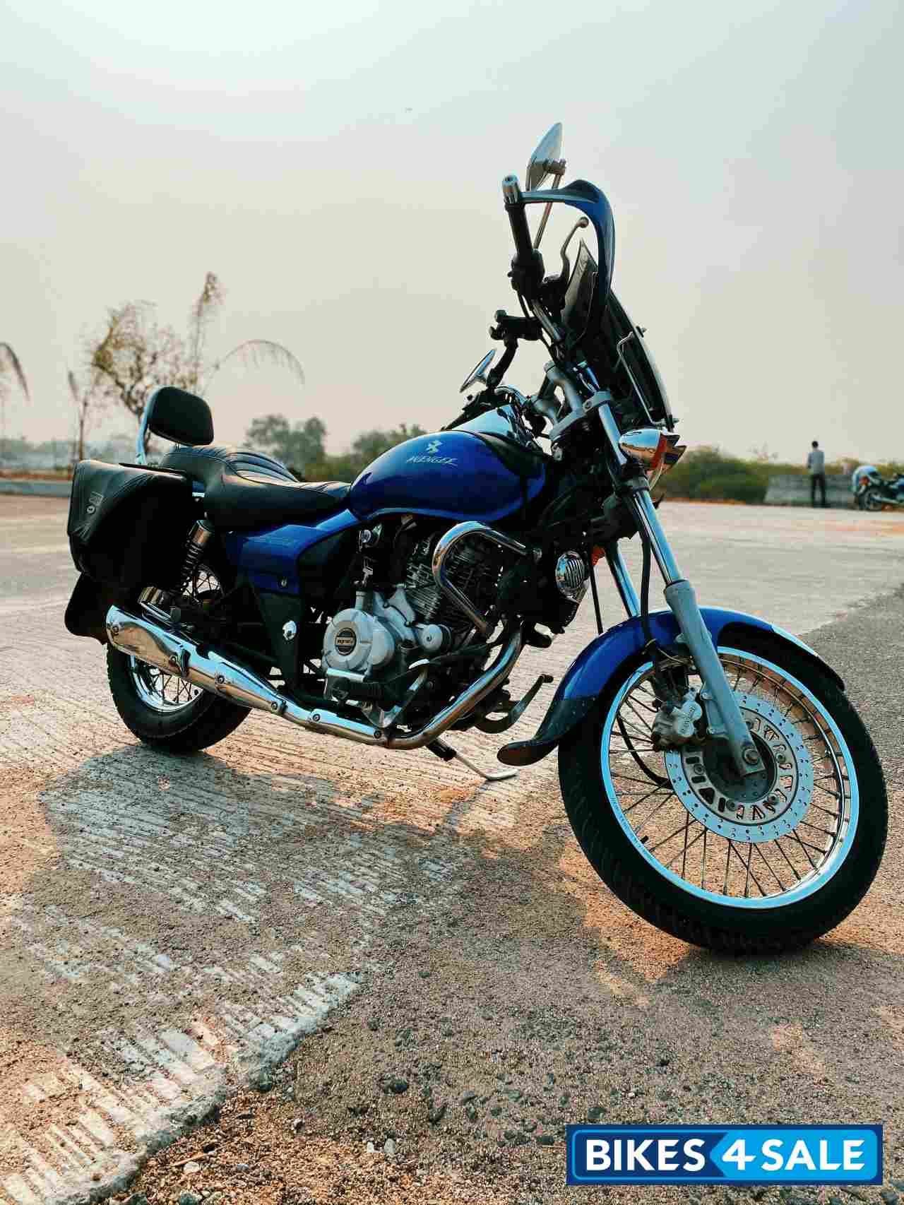 Blue Bajaj Avenger 220 DTS-i Blue Bajaj Avenger 220 DTS-i