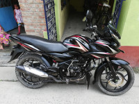 Black Bajaj Discover 150 F