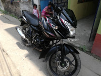 Black Bajaj Discover 150 F