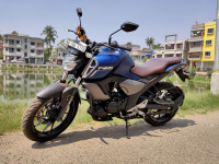 Blue Yamaha FZ-S FI V3