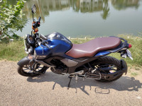 Blue Yamaha FZ-S FI V3