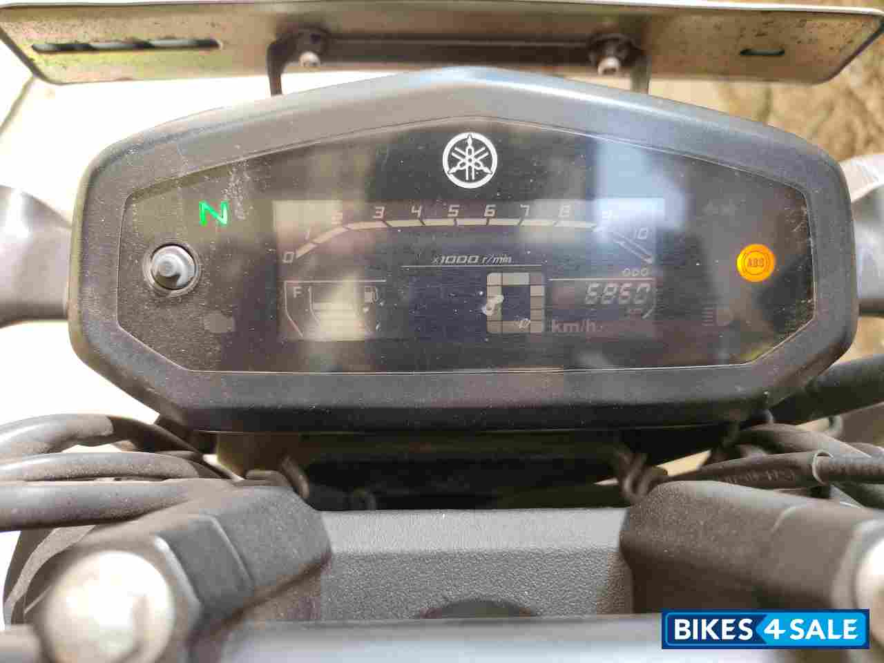 Blue Yamaha FZ-S FI V3