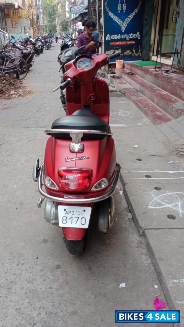 Matte Red Vespa SXL 125