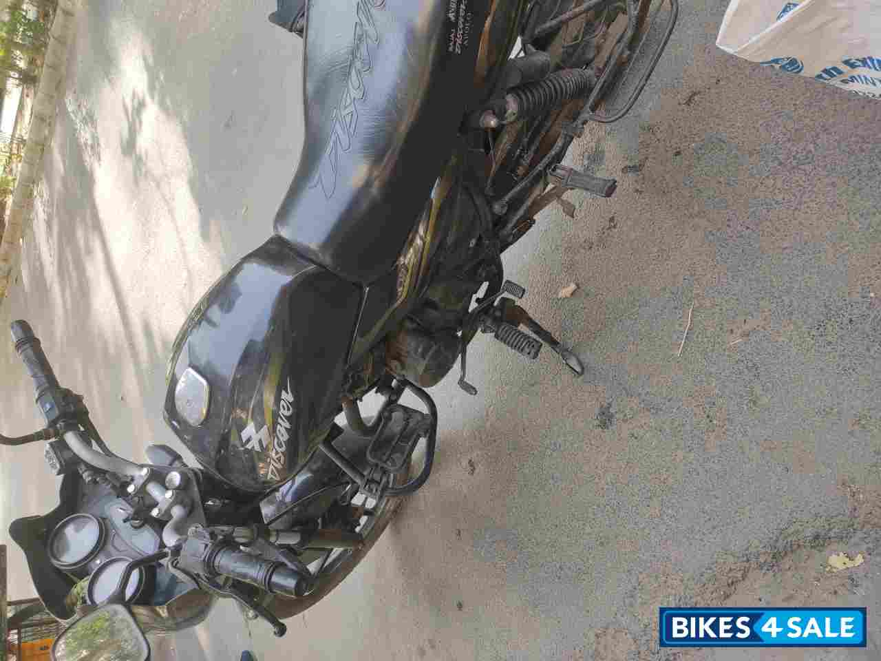 Black And Green Bajaj Discover 125