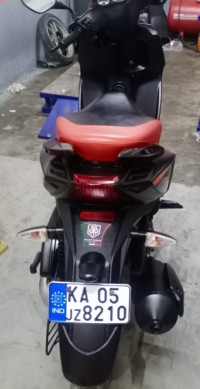 Blak And Red Aprilia SR 150