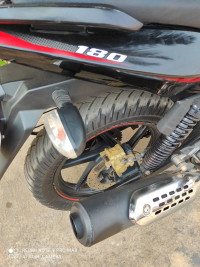 Black Red Bajaj Pulsar 180 DTSi