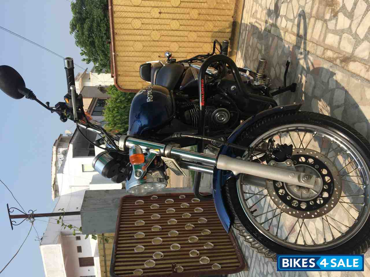 Marine Blue Royal Enfield Thunderbird 350