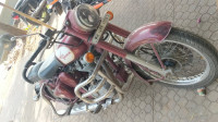Maroon Royal Enfield Classic 500