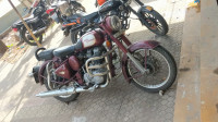 Maroon Royal Enfield Classic 500