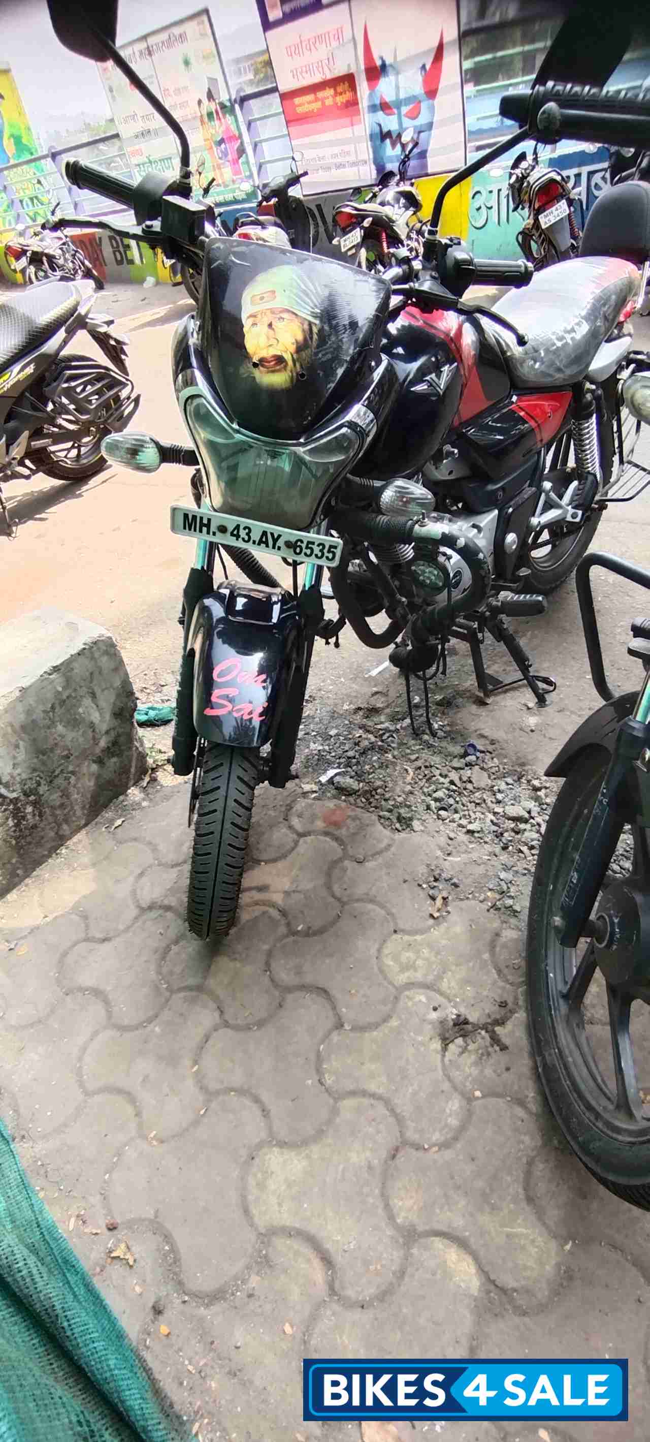 Black & Red Bajaj V15