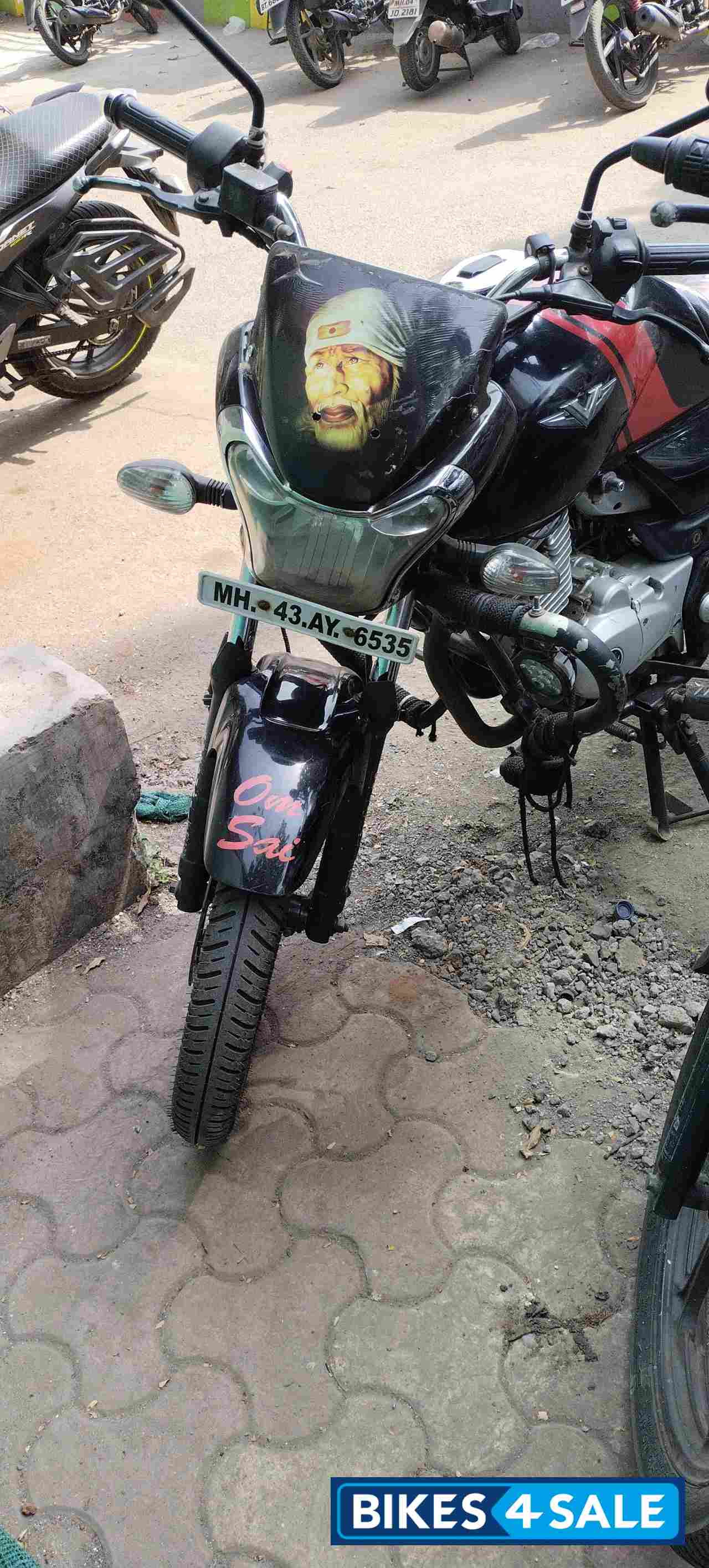 Black & Red Bajaj V15