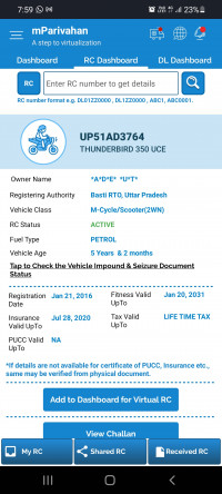 Royal Enfield Thunderbird 350