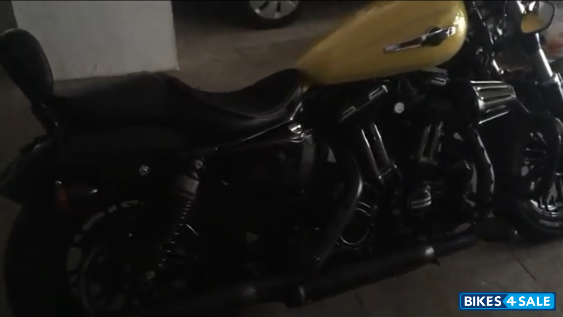 Corona Yellow Harley Davidson Forty-Eight Corona Yellow Harley Davidson Forty-Eight