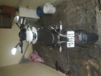 White Bajaj Pulsar 200 NS