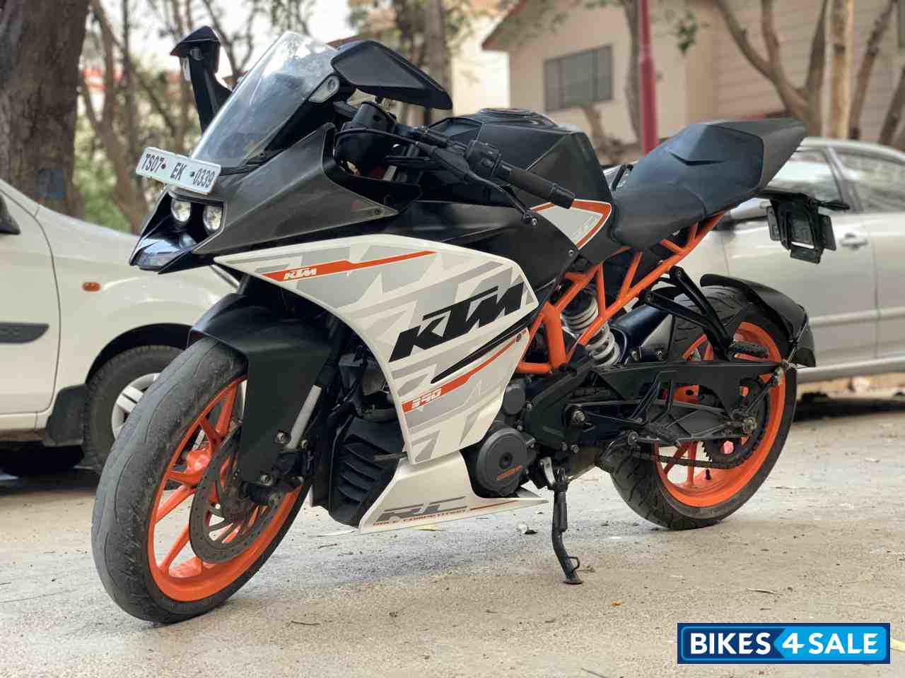 Stock KTM RC 390