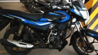 Black Blue Bajaj Platina 110 H-Gear