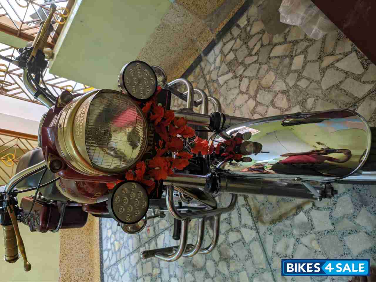 Deep Maroon Royal Enfield Bullet Electra