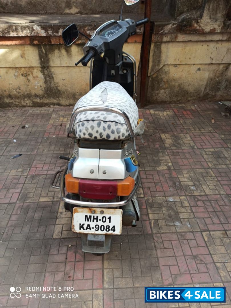 Silver Grey TVS Scooty ES