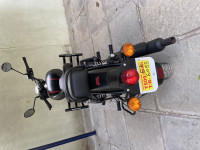 Stealth Black Royal Enfield Classic 350 Dual Channel BS6