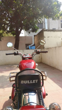 Red Royal Enfield Bullet Electra