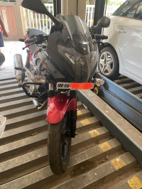 Red Bajaj Pulsar 220 DTSFi