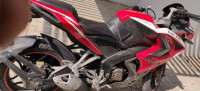 Red Bajaj Pulsar RS 200 ABS