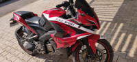 Red Bajaj Pulsar RS 200 ABS