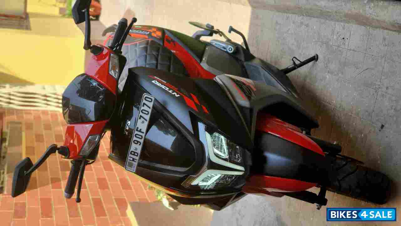 Red And Black TVS NTORQ 125 Race Edition BS6