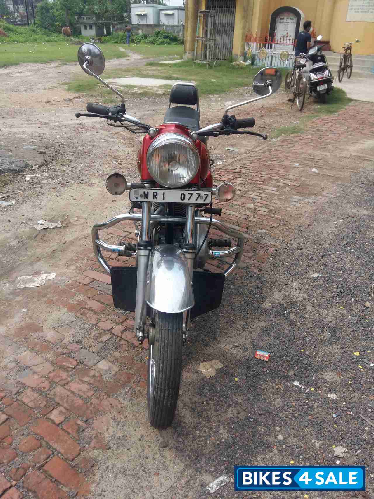 Red Royal Enfield Classic